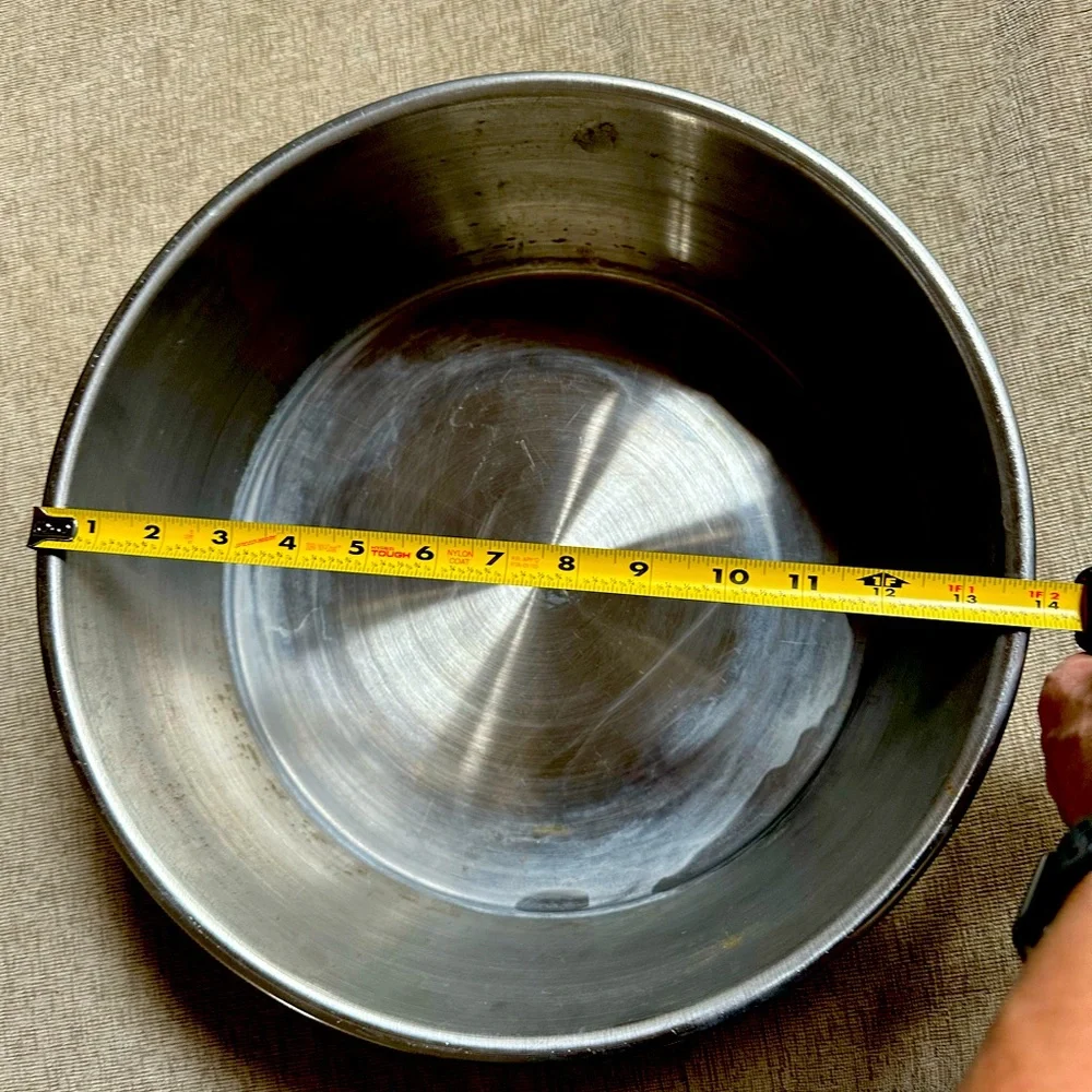 Stainless Steel 14inch dog bowl for Large dog